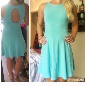 Turquoise dress